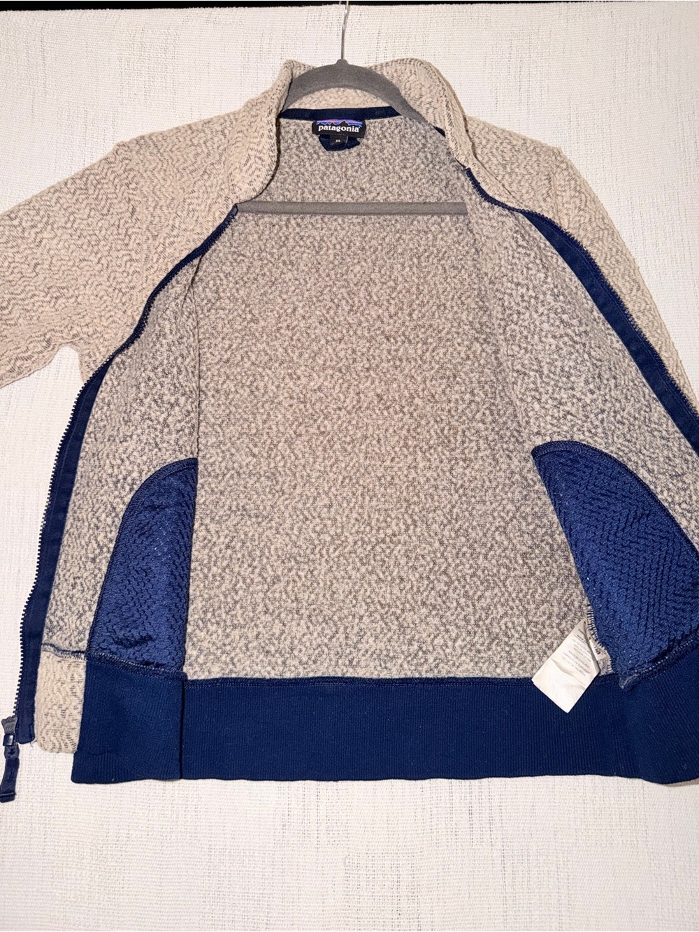 Patagonia Better Sweater Full Zip Fleece Jacket OAT Heather XS Cozy Outdoor